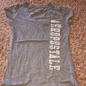 Gray short sleeved Aeropostale shirt